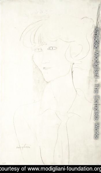 Amedeo Modigliani - Portrait D'Yvonne