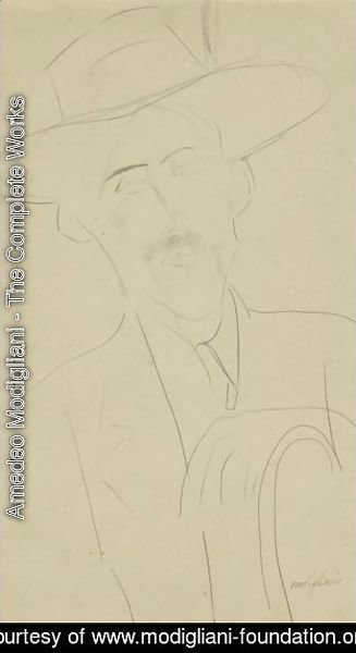 Amedeo Modigliani - L'Homme Au Chapeau