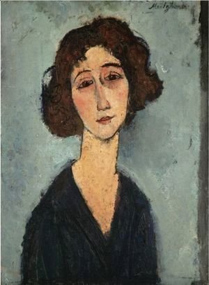 Amedeo Modigliani - Jeune Femme (Totote De La Gaite)
