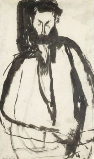 Amedeo Modigliani - Homme A La Barbe