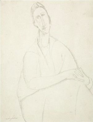 Amedeo Modigliani - Portrait De Gabrielle Soene