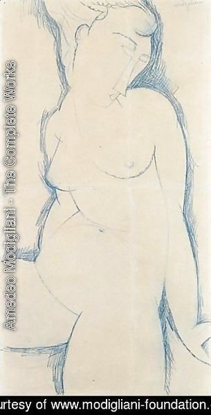 Amedeo Modigliani - Nu Feminin