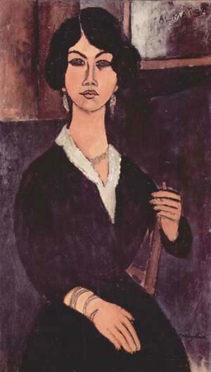 Amedeo Modigliani - Seated Algerian Almaiisa
