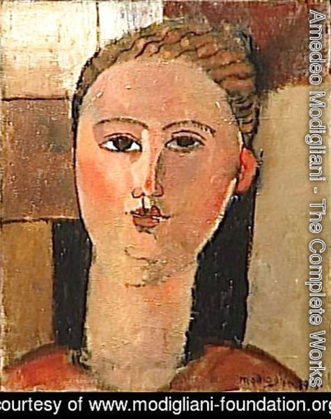 Amedeo Modigliani - Redhead girl