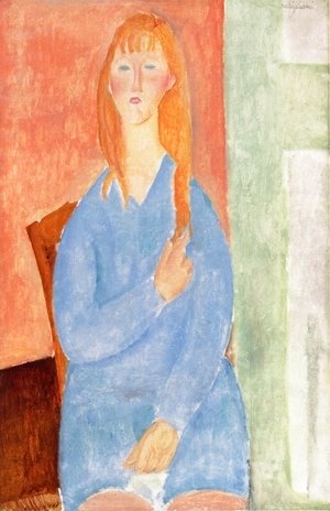 Amedeo Modigliani - Girl in Blue