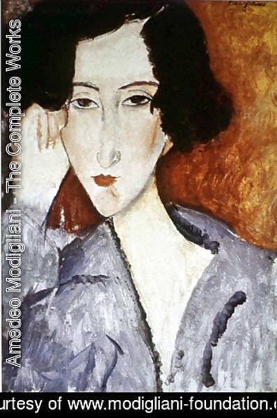 Amedeo Modigliani - Portrait of Madame Rachele Osterlind