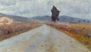 Amedeo Modigliani - The Tuscan Road