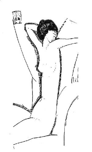 Amedeo Modigliani - Nude Anna Akhmatova I