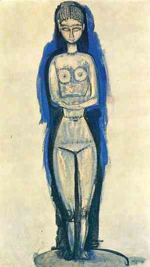 Amedeo Modigliani - Standing Nude