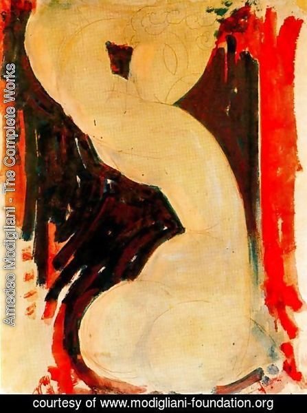 Amedeo Modigliani - Caryatid Iii