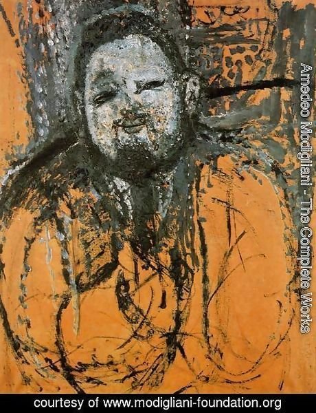 Amedeo Modigliani - Portrait Of Diego Rivera