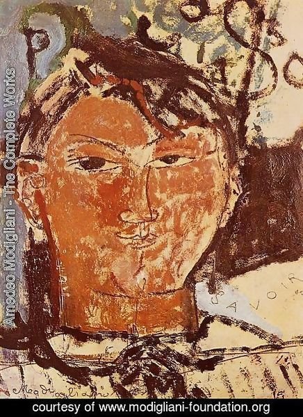 Amedeo Modigliani - Portrait Of Pablo Picasso