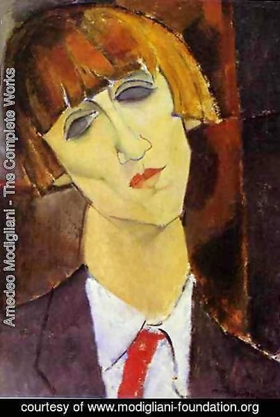 Amedeo Modigliani - Portrait Of Madame Kisling