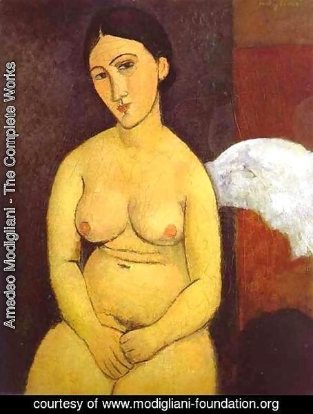 Amedeo Modigliani - Seated Nude I
