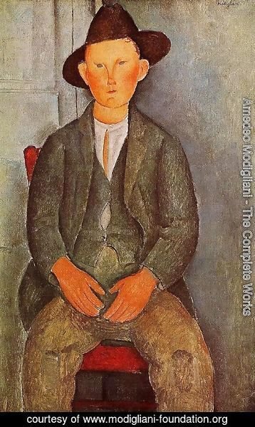 Amedeo Modigliani - The Little Peasant